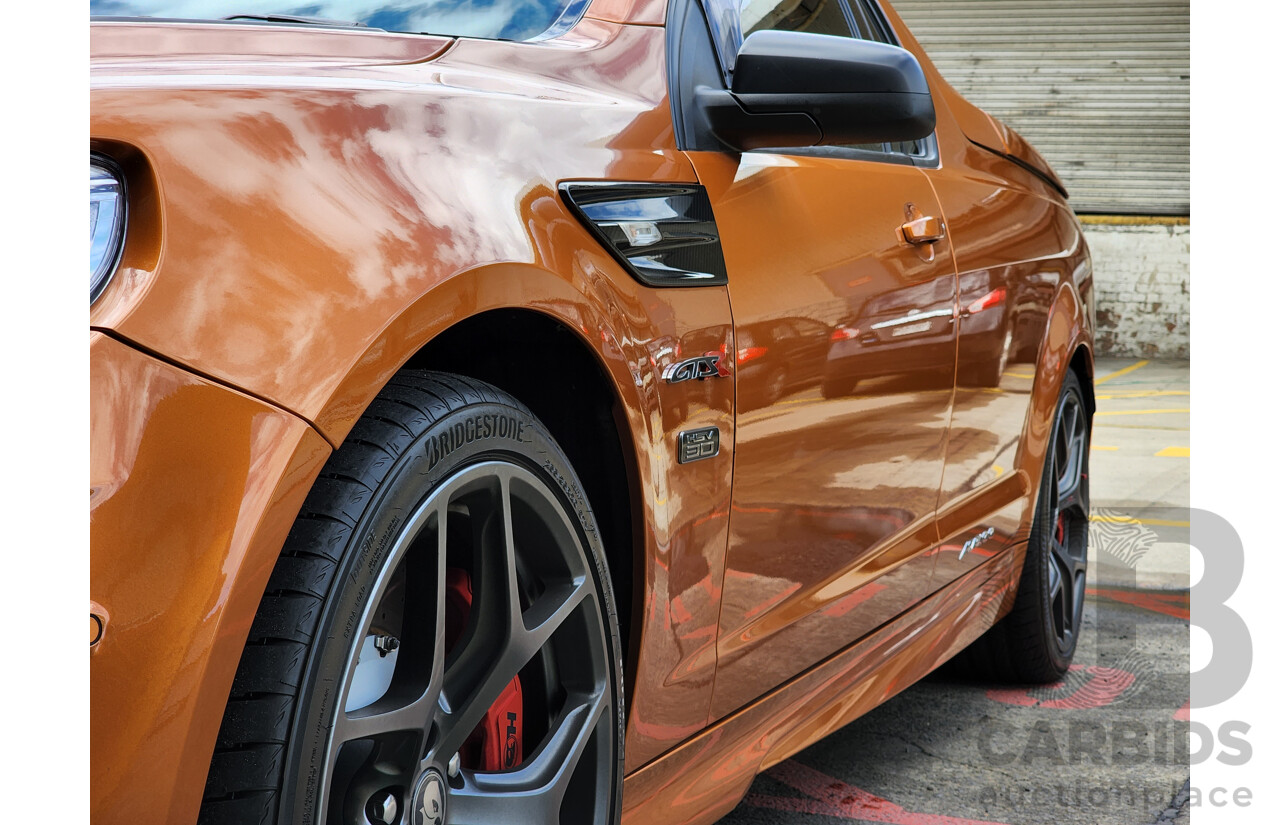 6/2017 Holden HSV Maloo GTS-R #0133 Utility Light My Fire Orange LSA 6.2L Supercharged V8