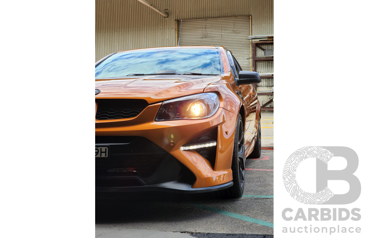 6/2017 Holden HSV Maloo GTS-R #0133 Utility Light My Fire Orange LSA 6.2L Supercharged V8