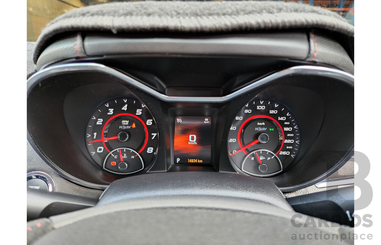 6/2017 Holden HSV Maloo GTS-R #0133 Utility Light My Fire Orange LSA 6.2L Supercharged V8