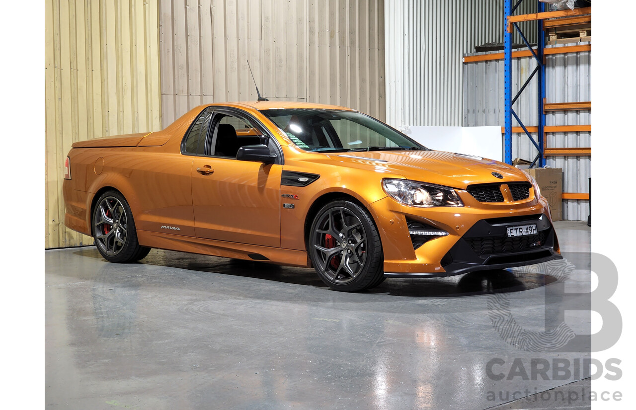 6/2017 Holden HSV Maloo GTS-R #0133 Utility Light My Fire Orange LSA 6.2L Supercharged V8
