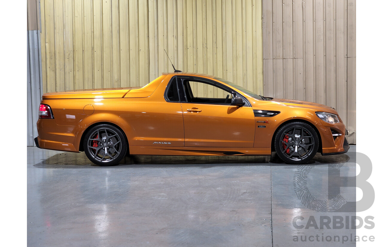 6/2017 Holden HSV Maloo GTS-R #0133 Utility Light My Fire Orange LSA 6.2L Supercharged V8