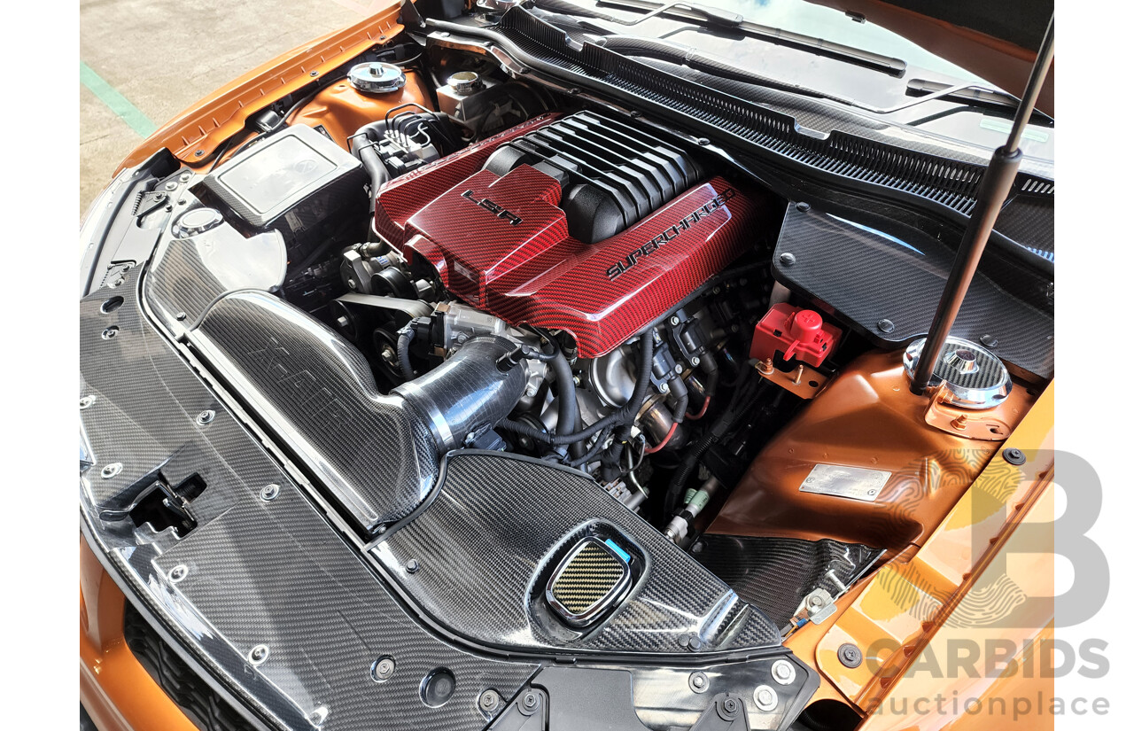6/2017 Holden HSV Maloo GTS-R #0133 Utility Light My Fire Orange LSA 6.2L Supercharged V8