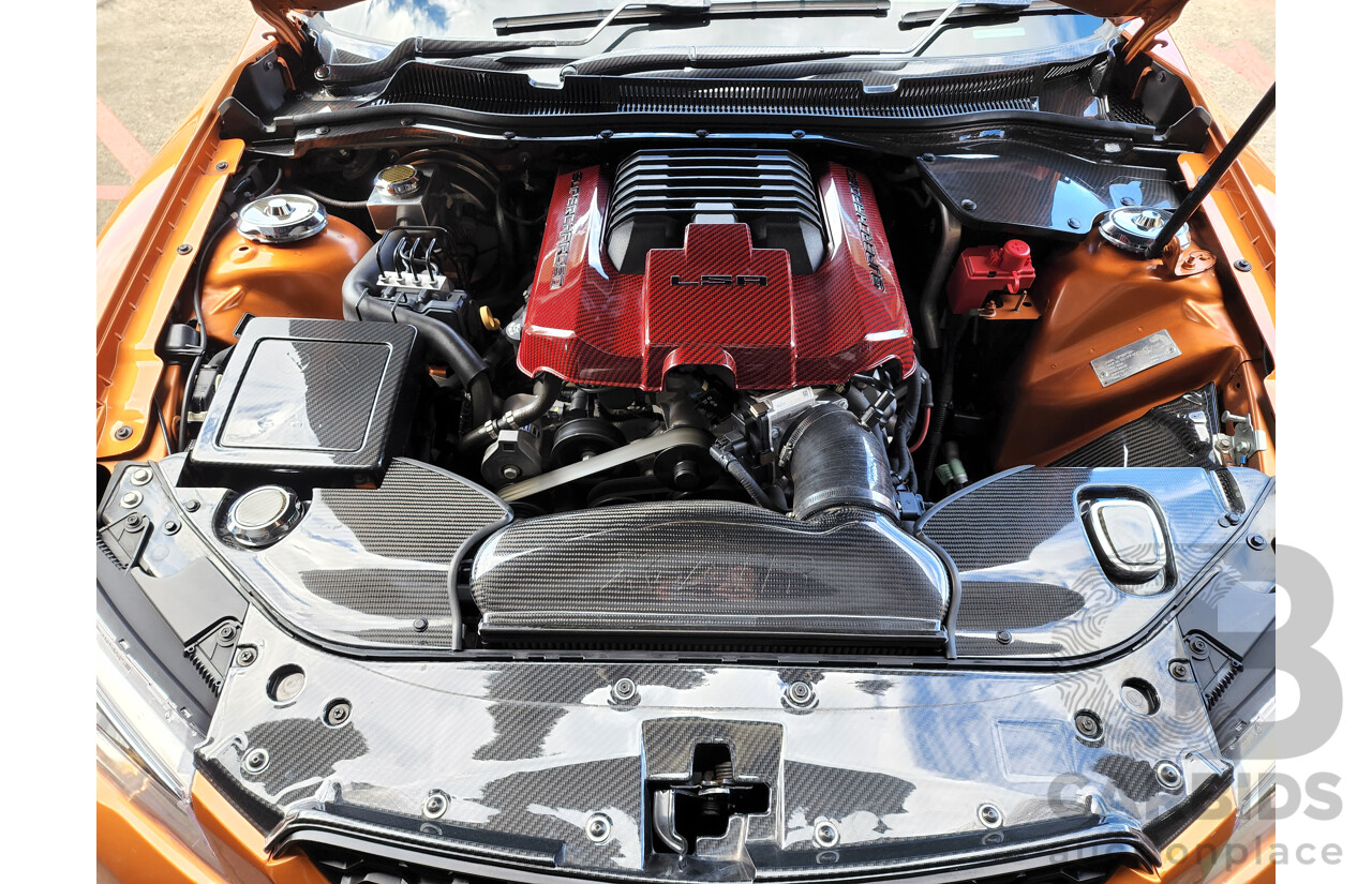 6/2017 Holden HSV Maloo GTS-R #0133 Utility Light My Fire Orange LSA 6.2L Supercharged V8