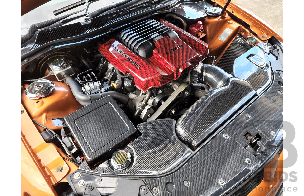 6/2017 Holden HSV Maloo GTS-R #0133 Utility Light My Fire Orange LSA 6.2L Supercharged V8