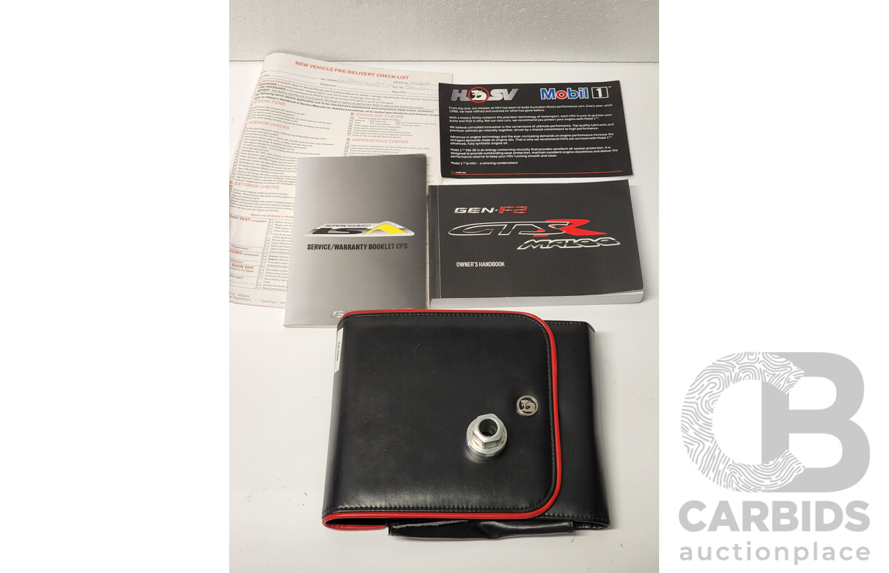 6/2017 Holden HSV Maloo GTS-R #0133 Utility Light My Fire Orange LSA 6.2L Supercharged V8