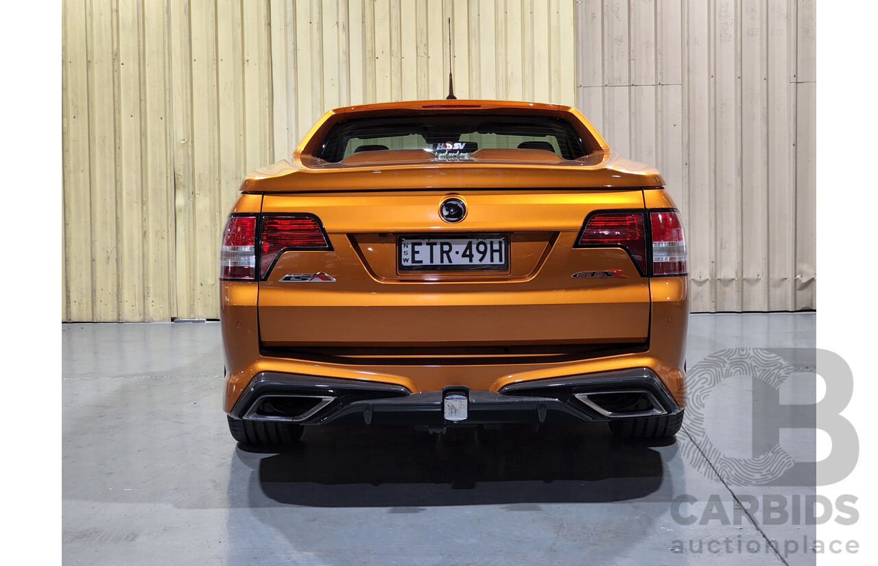 6/2017 Holden HSV Maloo GTS-R #0133 Utility Light My Fire Orange LSA 6.2L Supercharged V8
