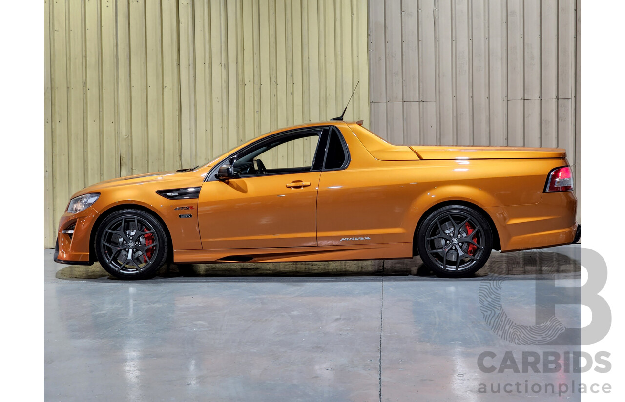 6/2017 Holden HSV Maloo GTS-R #0133 Utility Light My Fire Orange LSA 6.2L Supercharged V8