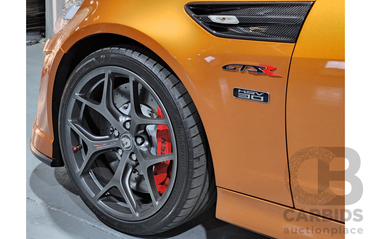 6/2017 Holden HSV Maloo GTS-R #0133 Utility Light My Fire Orange LSA 6.2L Supercharged V8