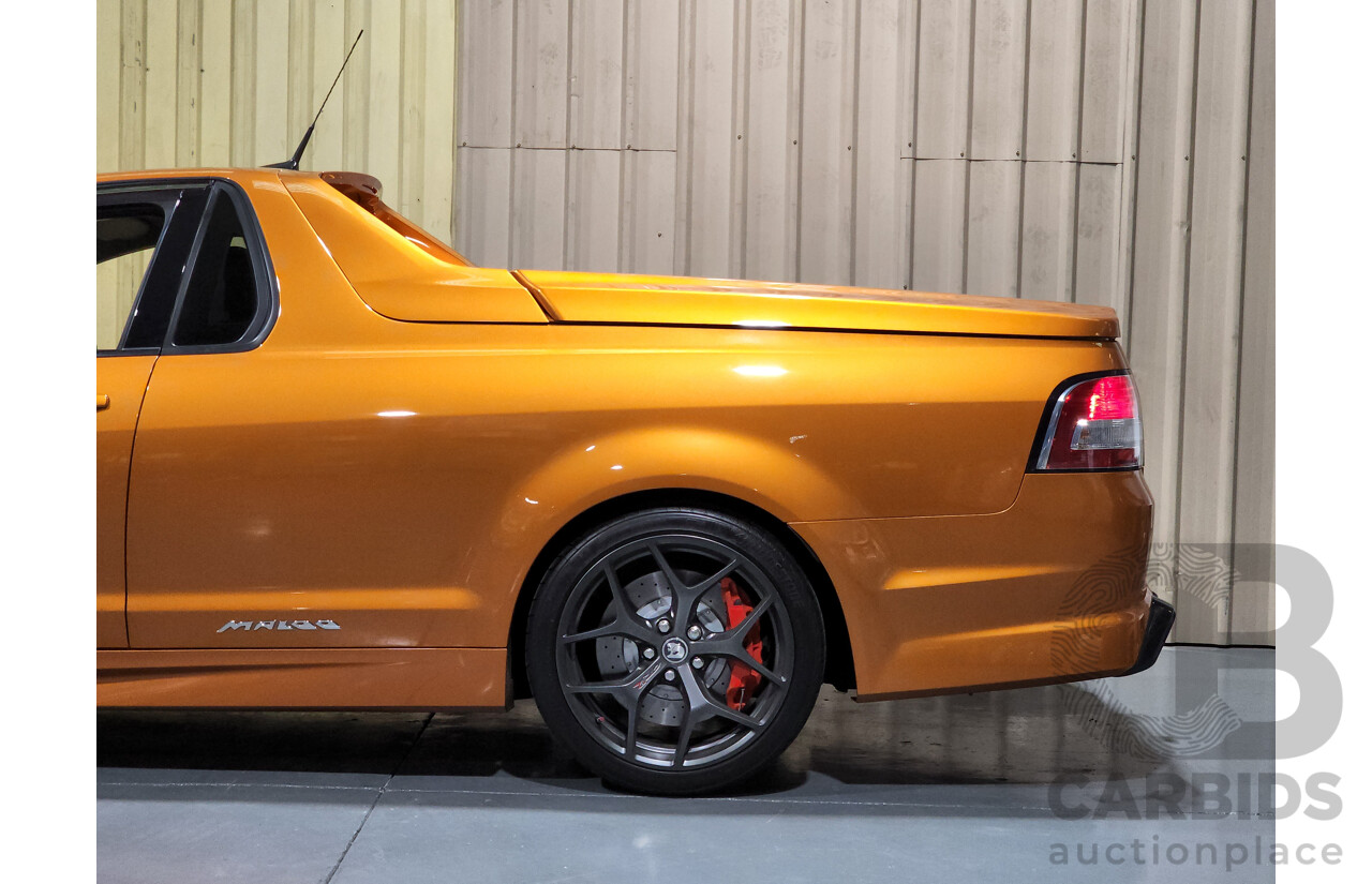 6/2017 Holden HSV Maloo GTS-R #0133 Utility Light My Fire Orange LSA 6.2L Supercharged V8
