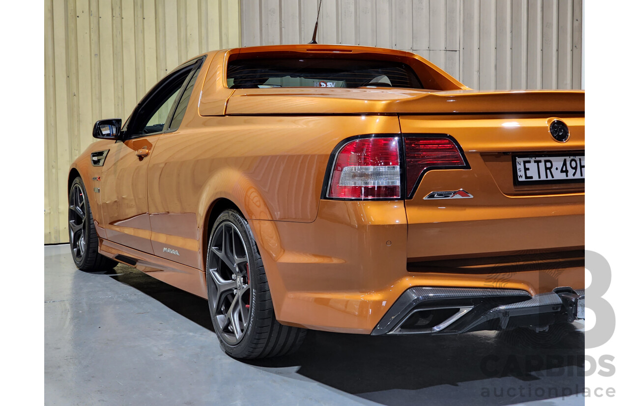 6/2017 Holden HSV Maloo GTS-R #0133 Utility Light My Fire Orange LSA 6.2L Supercharged V8