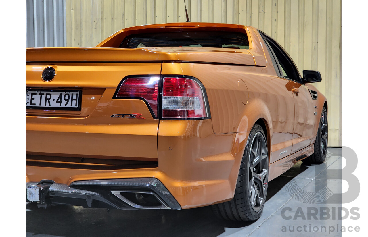 6/2017 Holden HSV Maloo GTS-R #0133 Utility Light My Fire Orange LSA 6.2L Supercharged V8