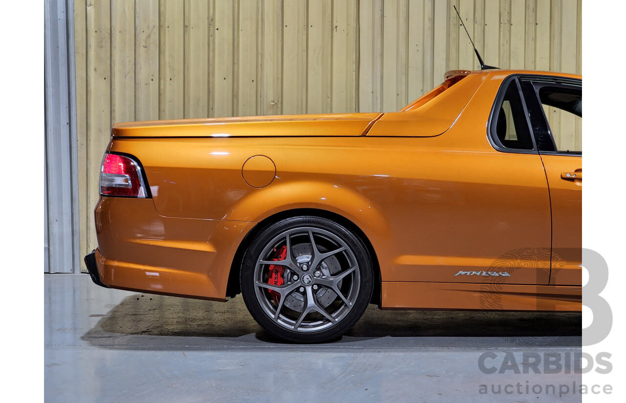 6/2017 Holden HSV Maloo GTS-R #0133 Utility Light My Fire Orange LSA 6.2L Supercharged V8