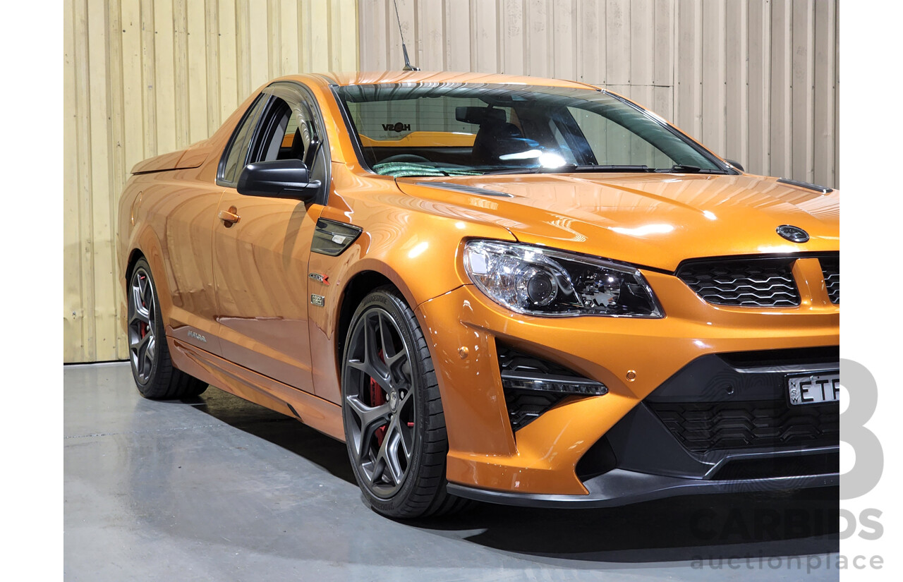 6/2017 Holden HSV Maloo GTS-R #0133 Utility Light My Fire Orange LSA 6.2L Supercharged V8