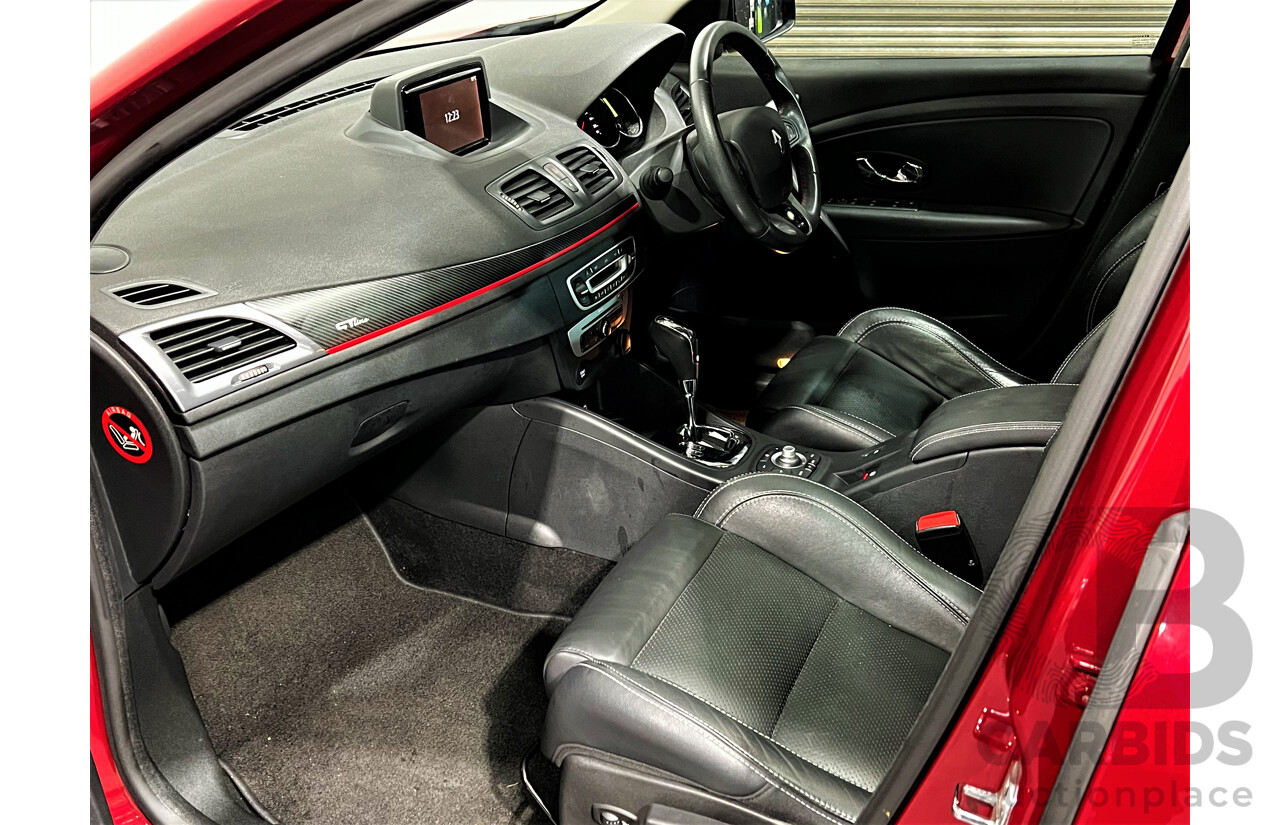 5/2015 Renault Megane Gt-Line Premium 4d Wagon Red 1.2L Turbo