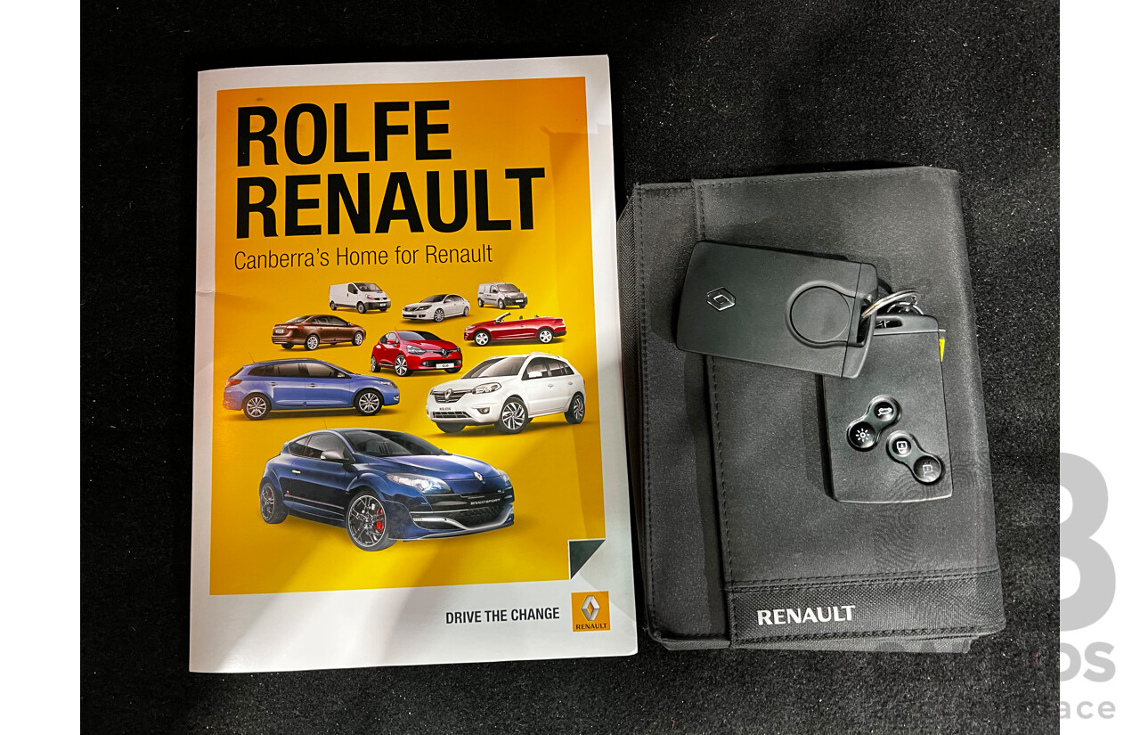 5/2015 Renault Megane Gt-Line Premium 4d Wagon Red 1.2L Turbo