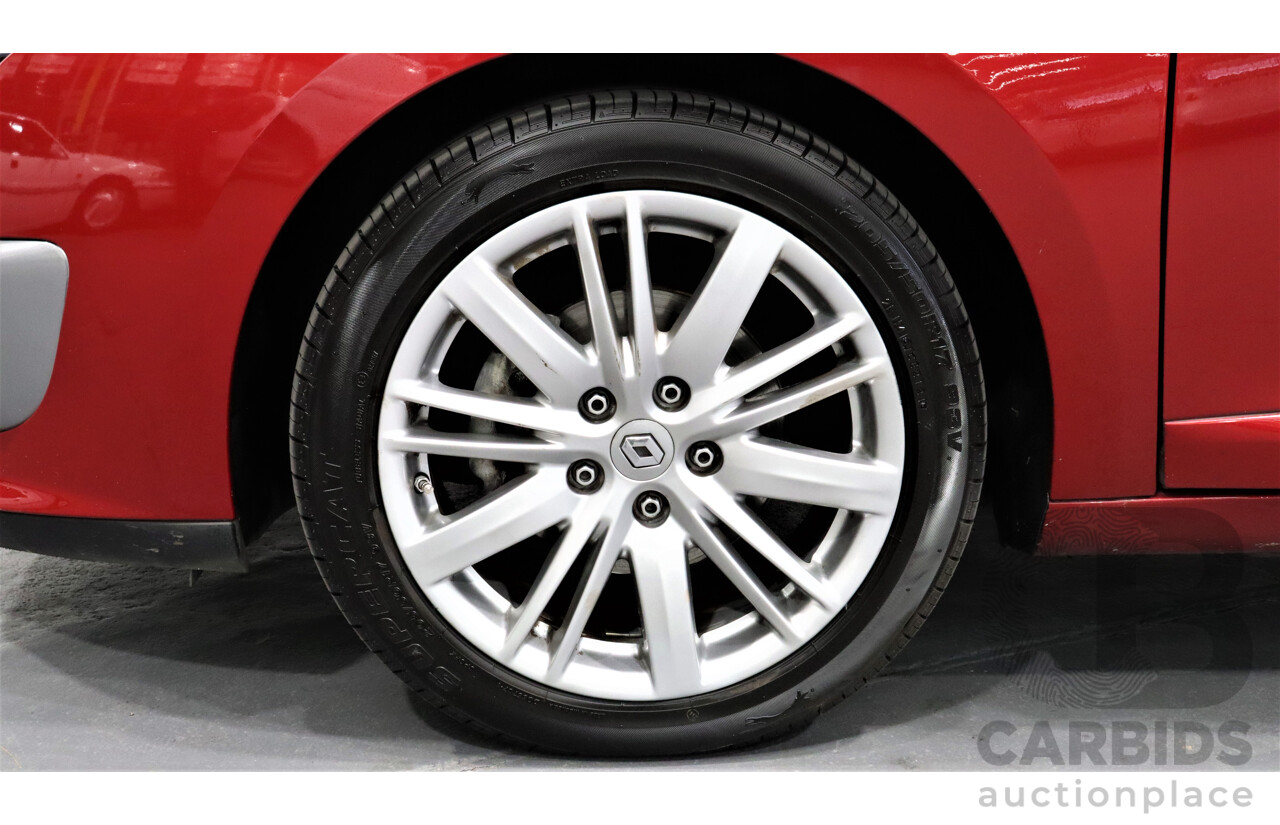 5/2015 Renault Megane Gt-Line Premium 4d Wagon Red 1.2L Turbo