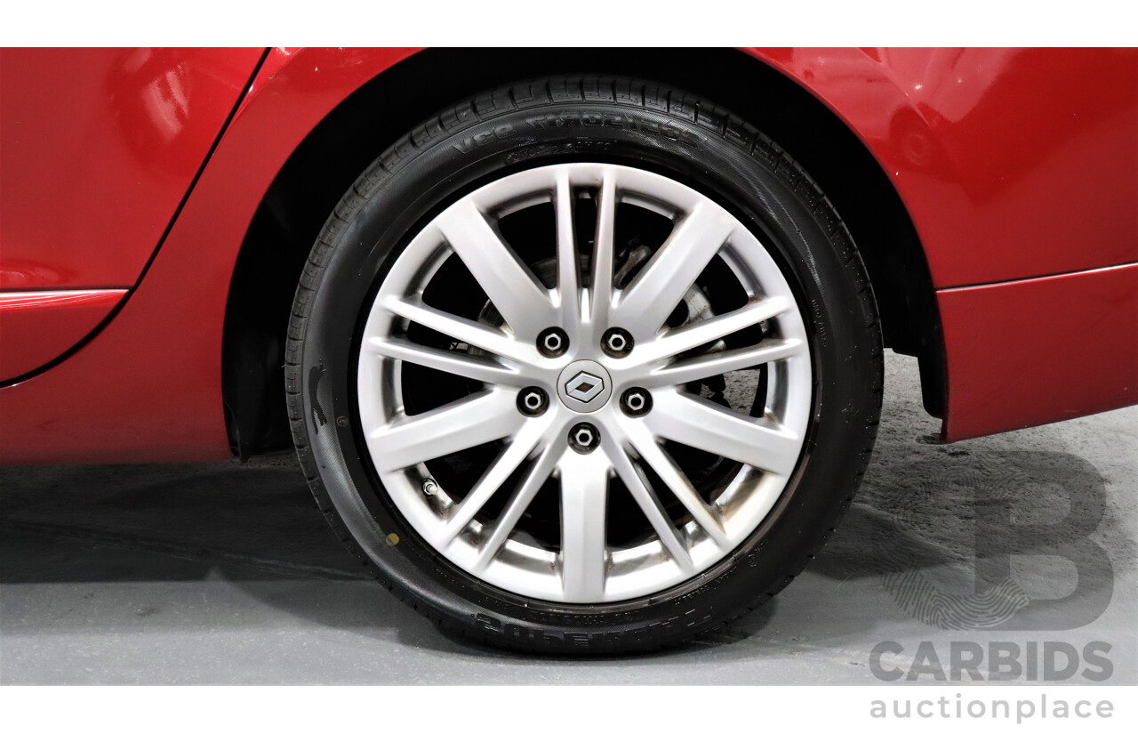 5/2015 Renault Megane Gt-Line Premium 4d Wagon Red 1.2L Turbo