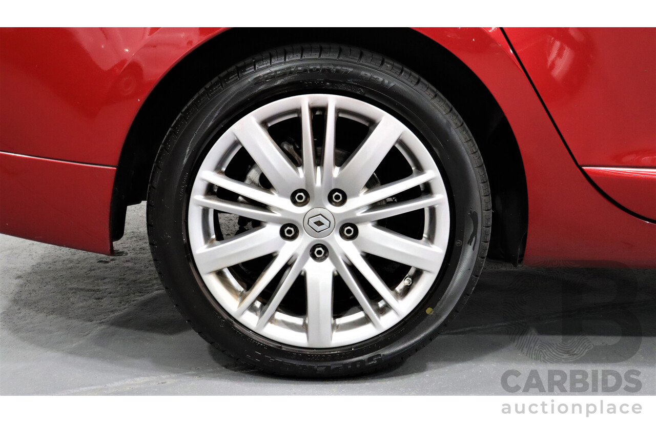 5/2015 Renault Megane Gt-Line Premium 4d Wagon Red 1.2L Turbo