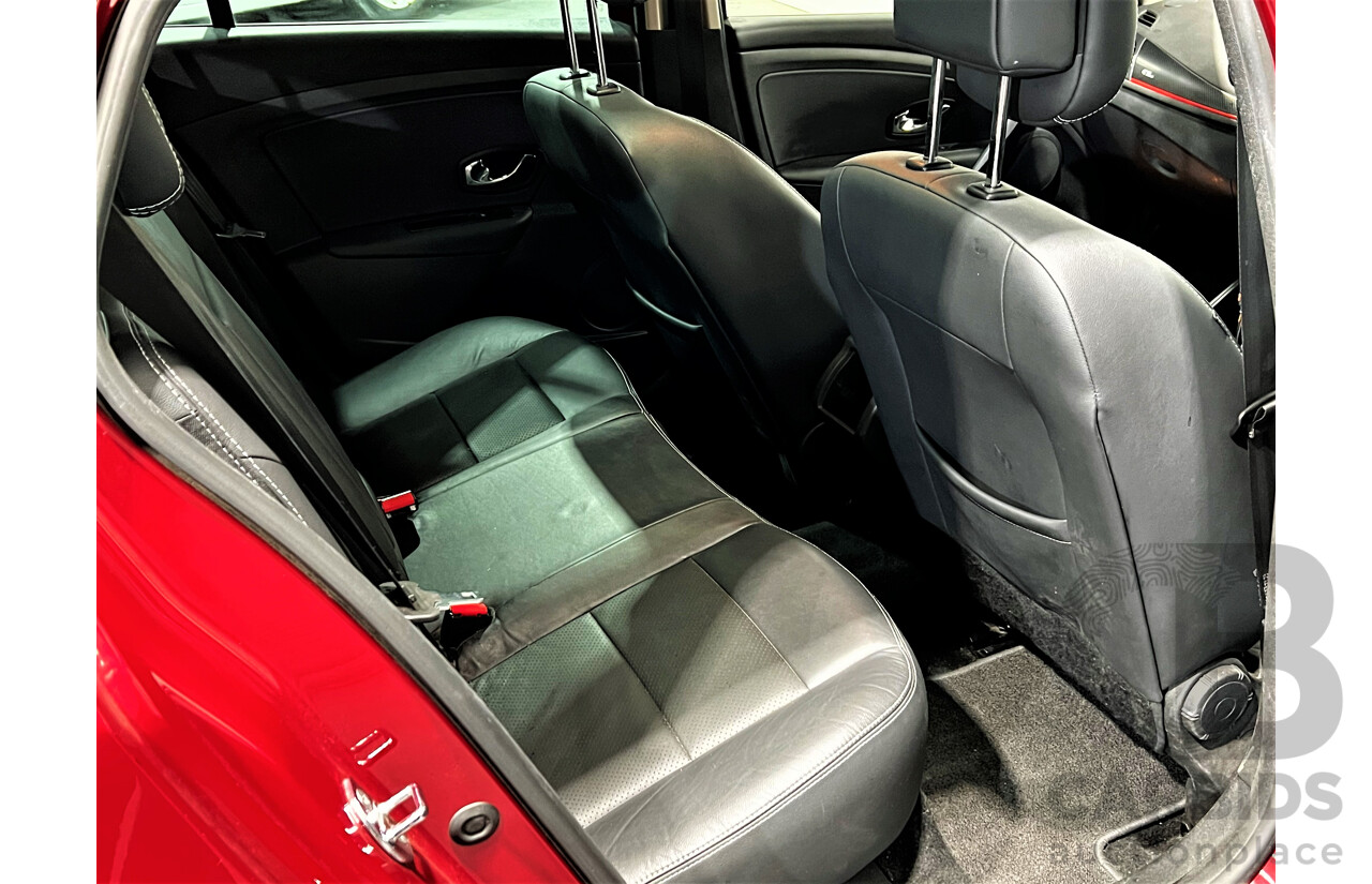 5/2015 Renault Megane Gt-Line Premium 4d Wagon Red 1.2L Turbo