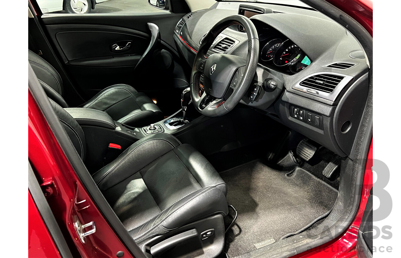 5/2015 Renault Megane Gt-Line Premium 4d Wagon Red 1.2L Turbo