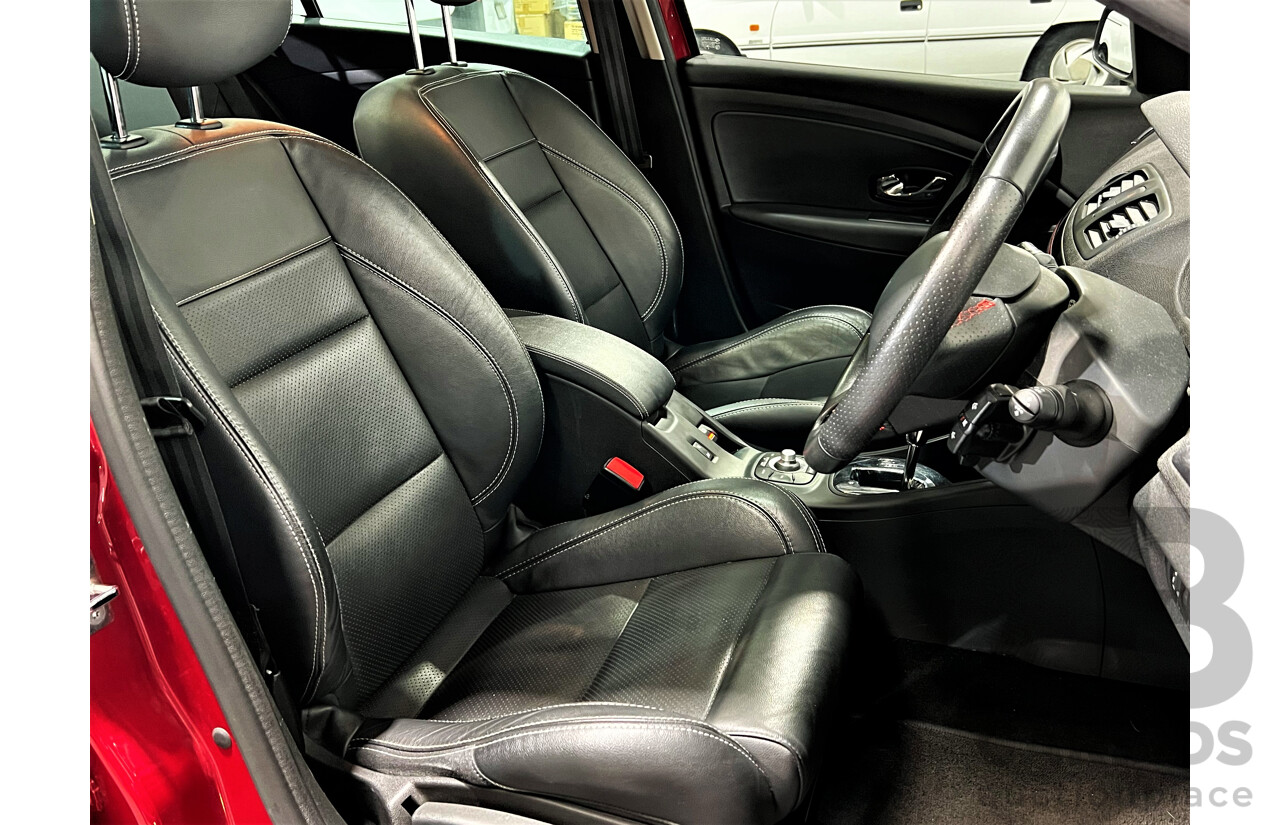 5/2015 Renault Megane Gt-Line Premium 4d Wagon Red 1.2L Turbo