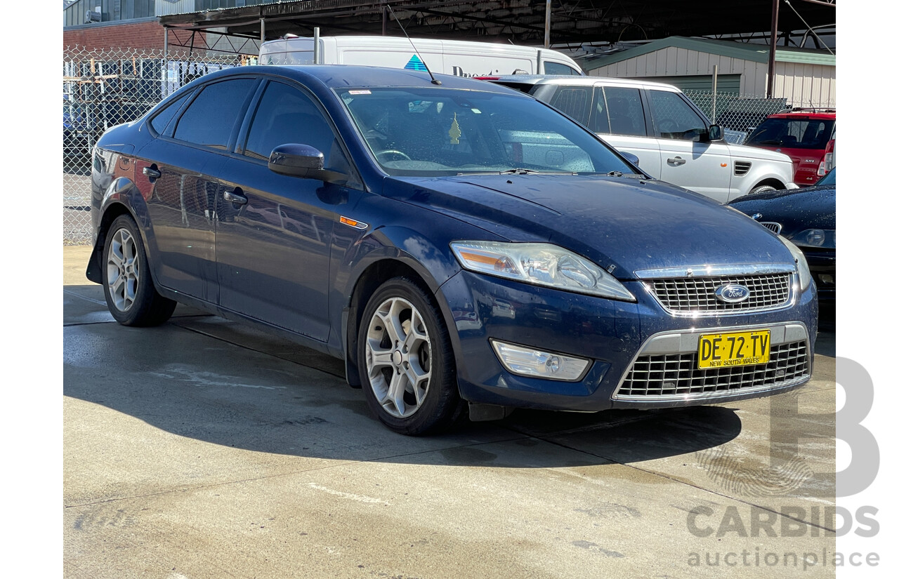 3/2008 Ford Mondeo TDCi MA 4d Sedan Blue 2.0L