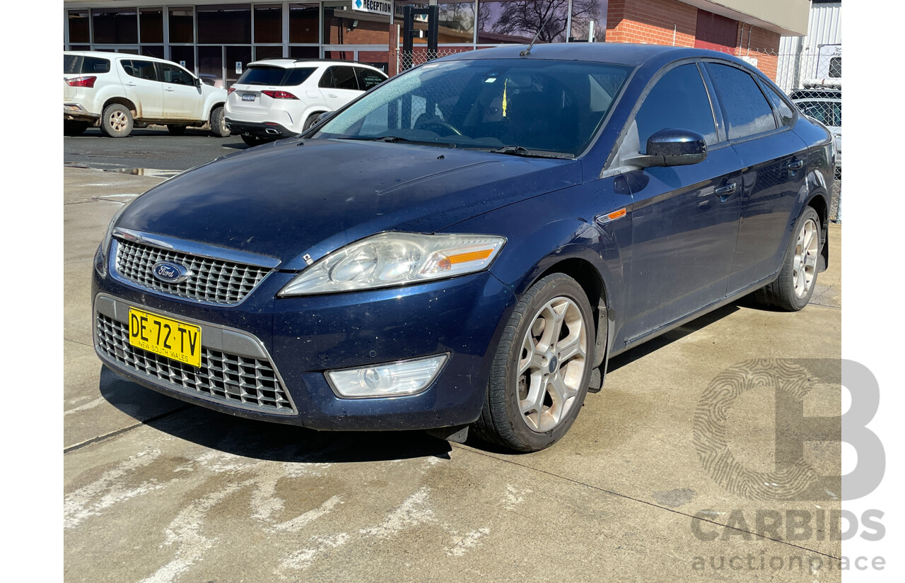 3/2008 Ford Mondeo TDCi MA 4d Sedan Blue 2.0L