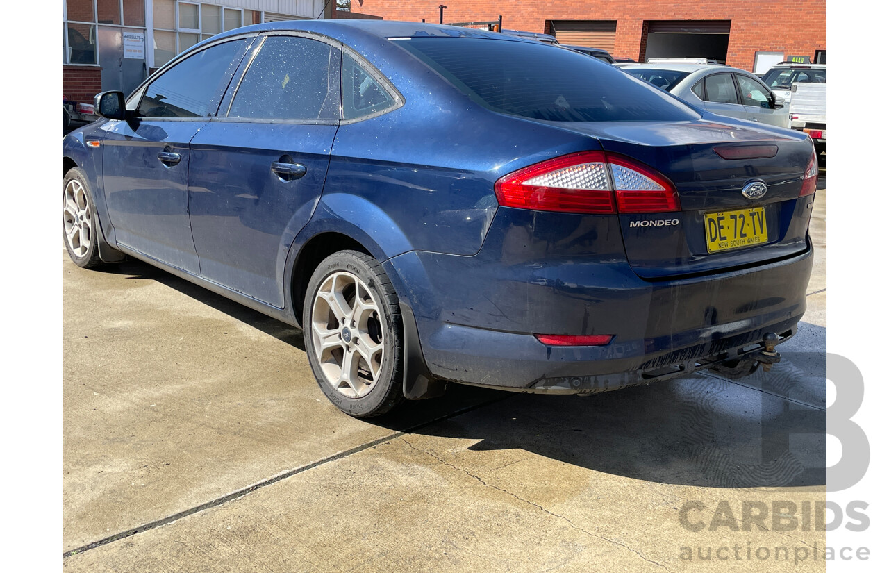 3/2008 Ford Mondeo TDCi MA 4d Sedan Blue 2.0L