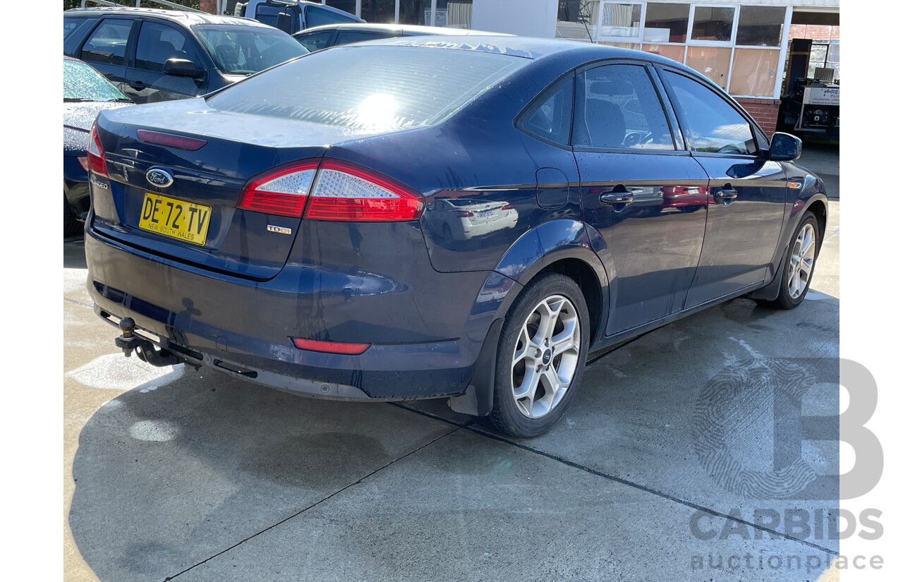 3/2008 Ford Mondeo TDCi MA 4d Sedan Blue 2.0L