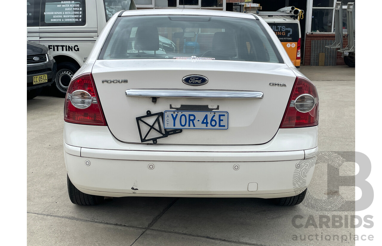 7/2005 Ford Focus GHIA LS 4d Sedan White 2.0L