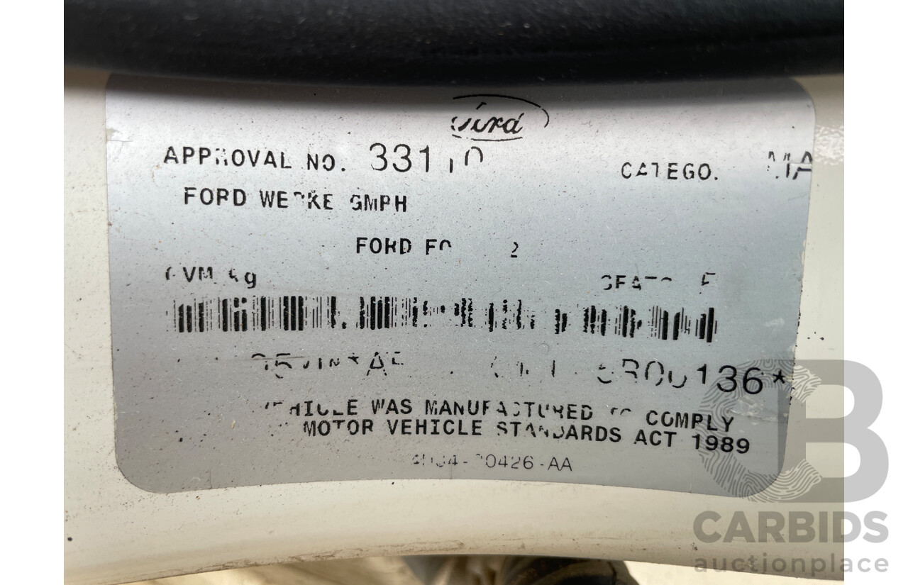 7/2005 Ford Focus GHIA LS 4d Sedan White 2.0L