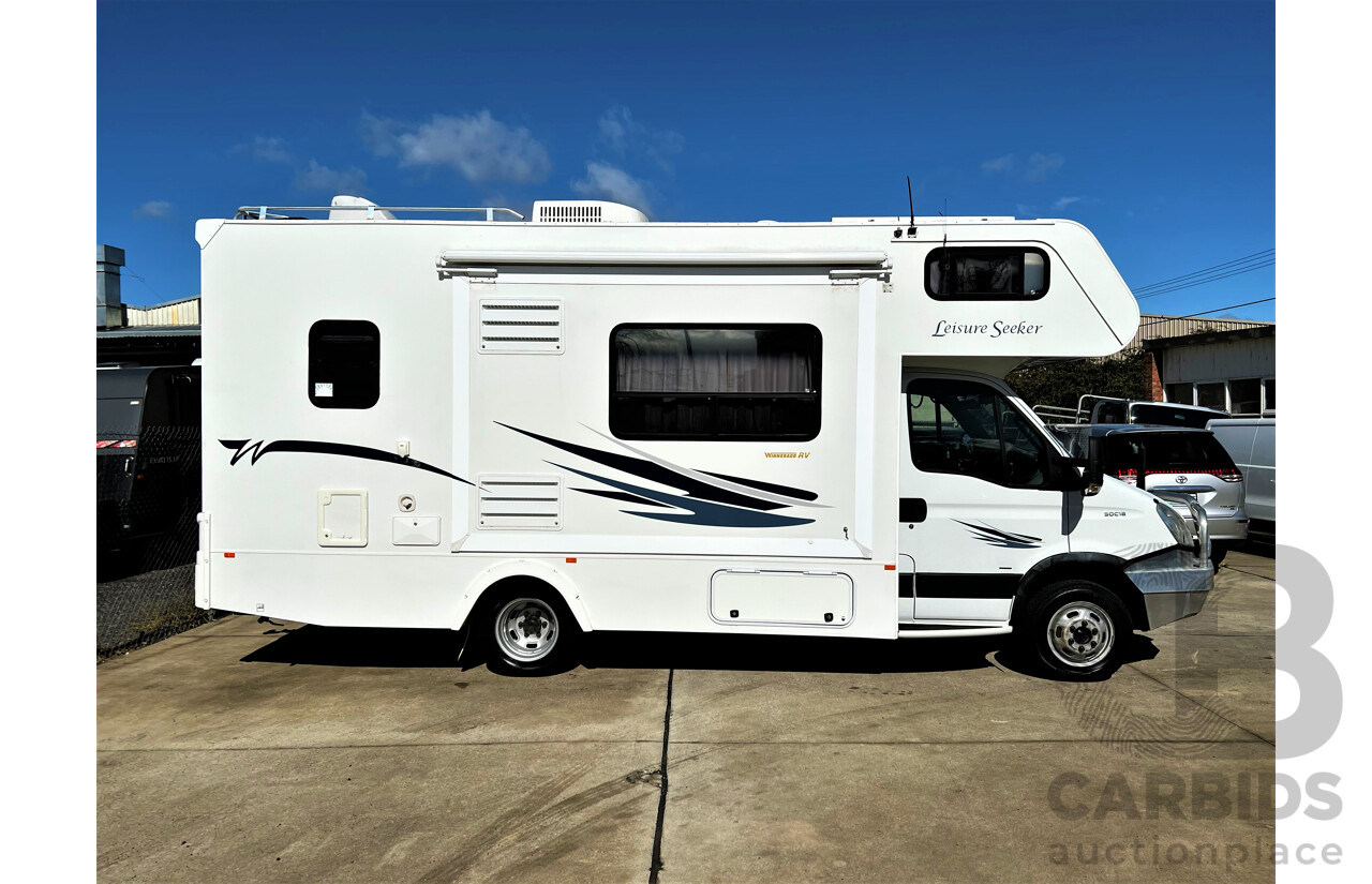 02/2008 Iveco 50C18 6sp Auto Winnebago RV 3L Turbo Diesel   