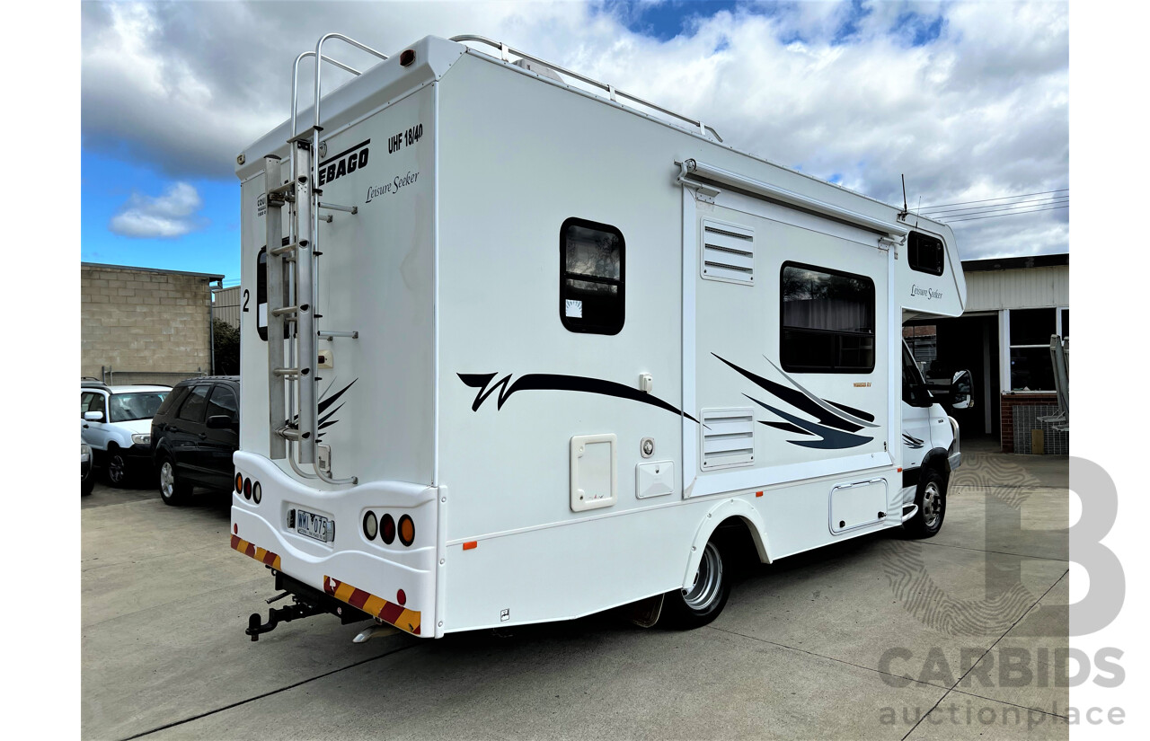 02/2008 Iveco 50C18 6sp Auto Winnebago RV 3L Turbo Diesel   