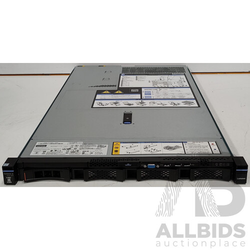 Lenovo (System X 3550 M5) Dual Intel Xeon (E5-2620 V4) 2.1GHz-3.0GHz 8-Core CPU 1RU Server