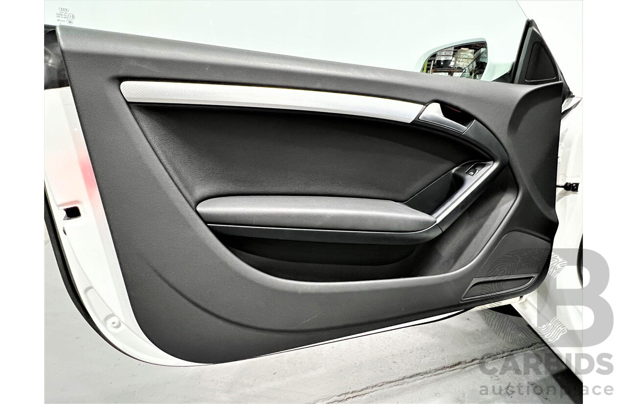 9/2010 Audi A5 2.0 TFSI 8T 2d Coupe White 2.0L Turbo