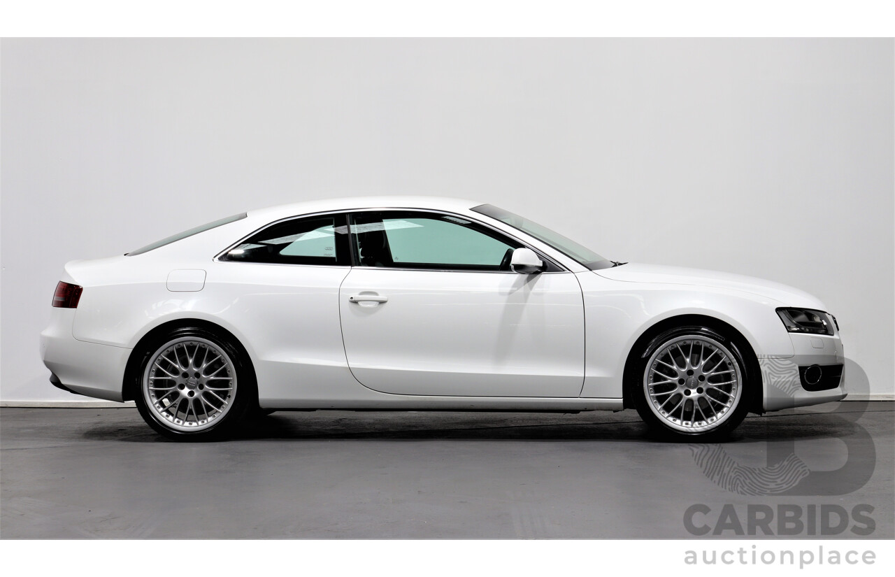 9/2010 Audi A5 2.0 TFSI 8T 2d Coupe White 2.0L Turbo