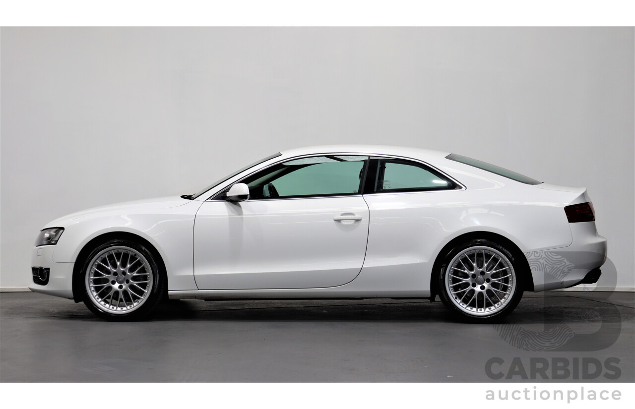9/2010 Audi A5 2.0 TFSI 8T 2d Coupe White 2.0L Turbo