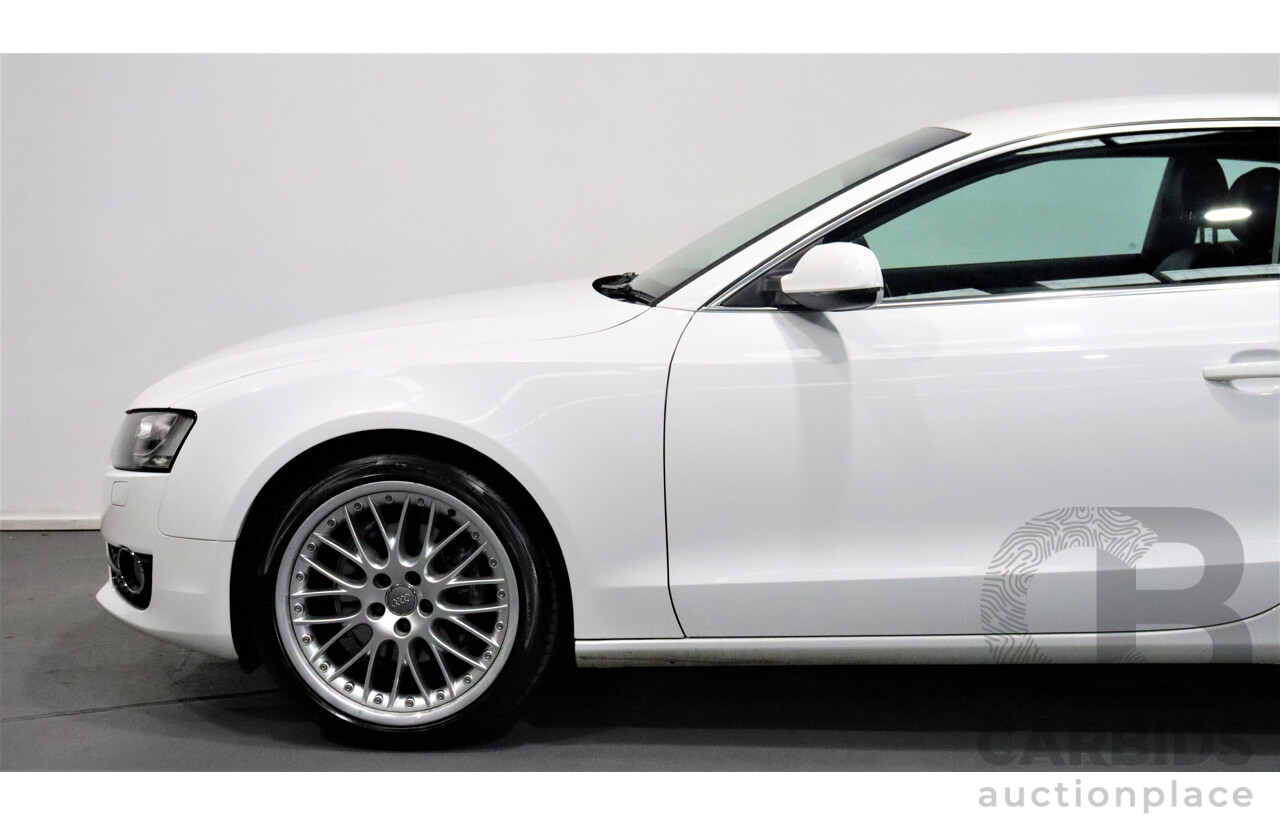 9/2010 Audi A5 2.0 TFSI 8T 2d Coupe White 2.0L Turbo