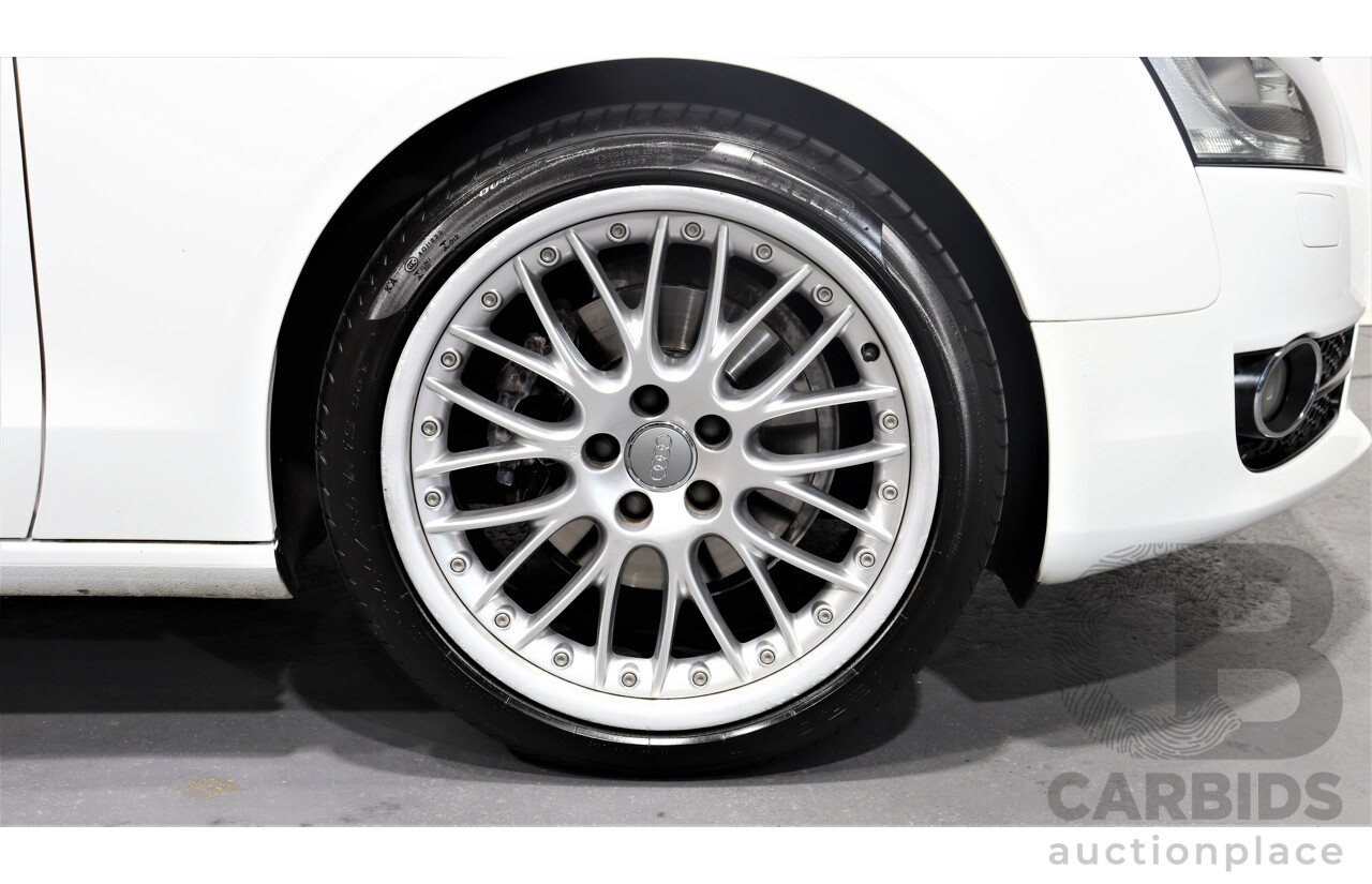 9/2010 Audi A5 2.0 TFSI 8T 2d Coupe White 2.0L Turbo