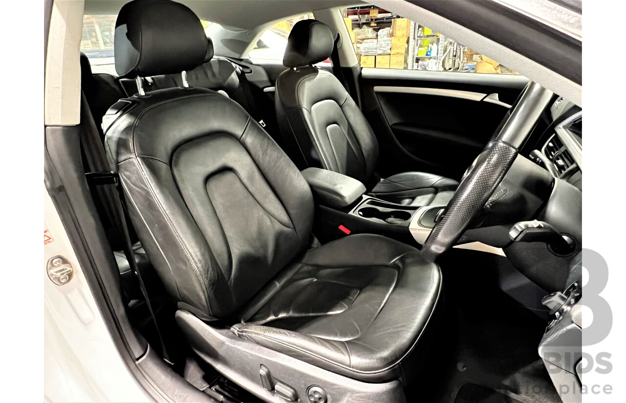 9/2010 Audi A5 2.0 TFSI 8T 2d Coupe White 2.0L Turbo