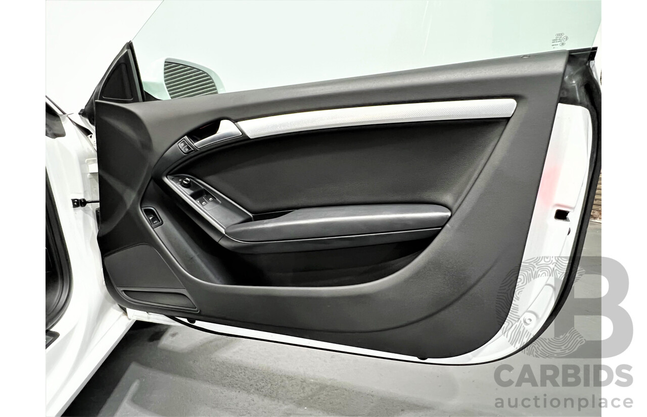 9/2010 Audi A5 2.0 TFSI 8T 2d Coupe White 2.0L Turbo