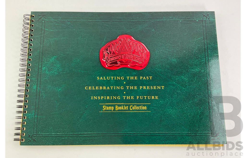 Australian Centenary of Rugby Leage Stamp Booklet Collection