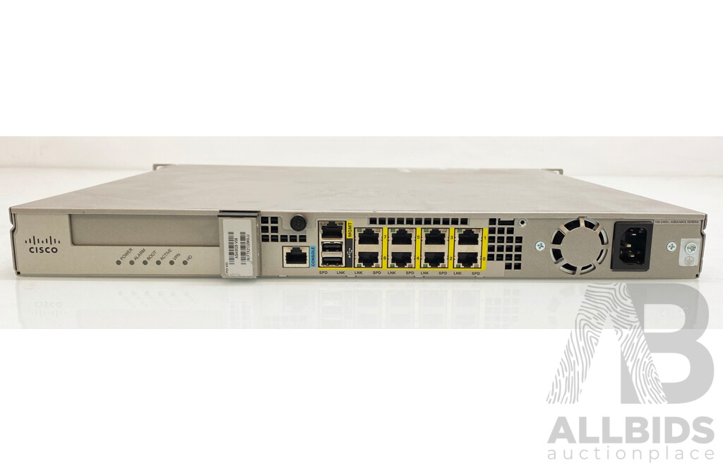 Cisco (ASA5525) ASA 5525-X Adaptive Security Appliance
