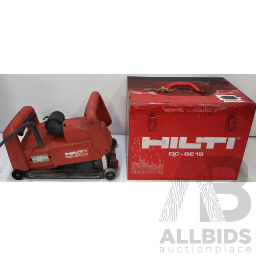 Hilti DC-SE 19 Slitting Wall Chaser