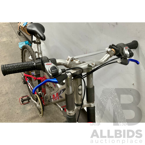 HMK Escapade T4T6 Mountain Bike - Silver/Red