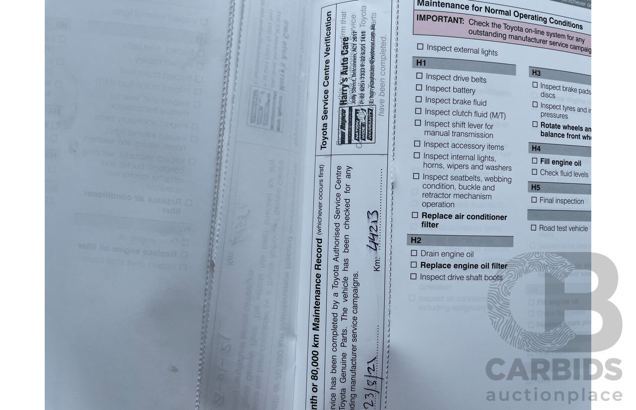 2/2016 Toyota Corolla Ascent Sport ZRE182R 5d Hatchback White 1.8L