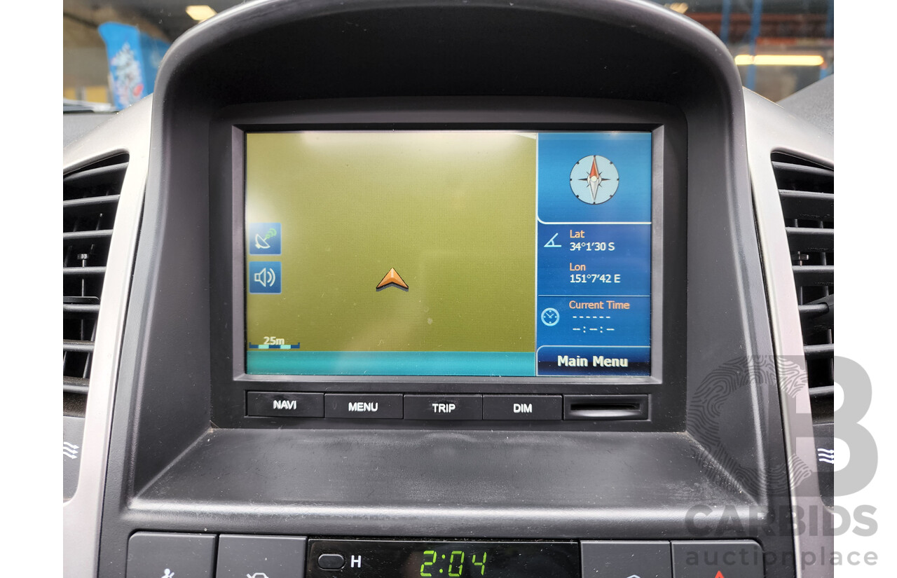 5/2010 Holden Captiva LX (4x4) CG MY10 4d Wagon White 2.0L Turbo Diesel - 7 Seater