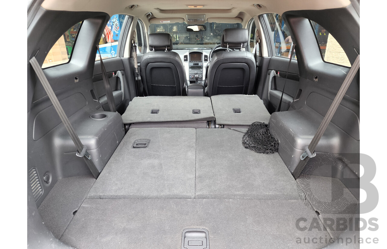 5/2010 Holden Captiva LX (4x4) CG MY10 4d Wagon White 2.0L Turbo Diesel - 7 Seater