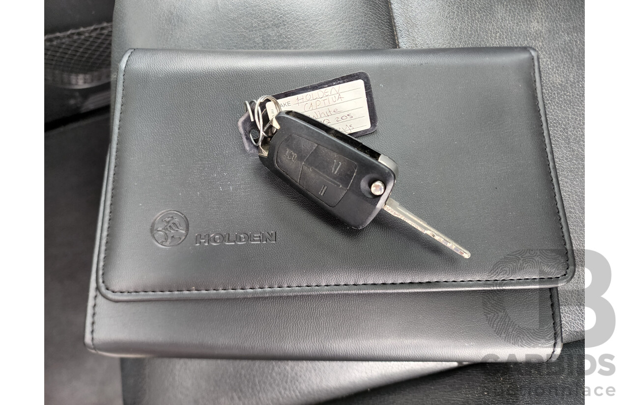 5/2010 Holden Captiva LX (4x4) CG MY10 4d Wagon White 2.0L Turbo Diesel - 7 Seater