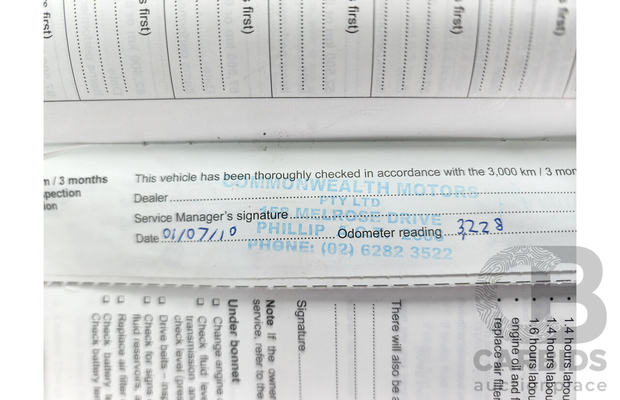 5/2010 Holden Captiva LX (4x4) CG MY10 4d Wagon White 2.0L Turbo Diesel - 7 Seater